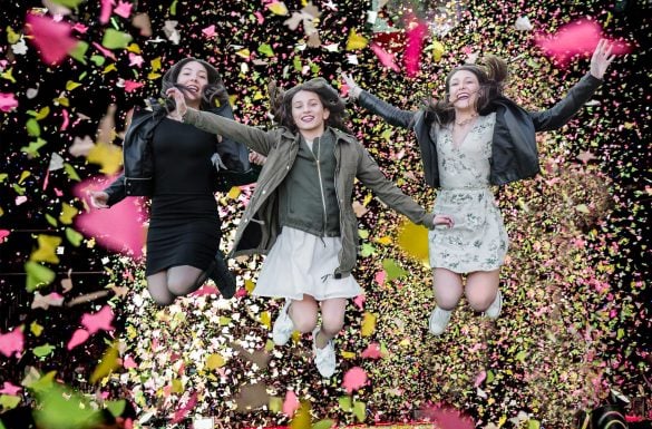 Incrustation fond vert