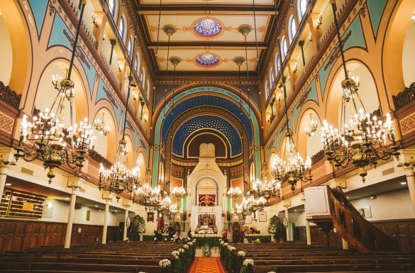 Mariage juif, synagogue