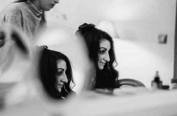 Maquillage de la mariée