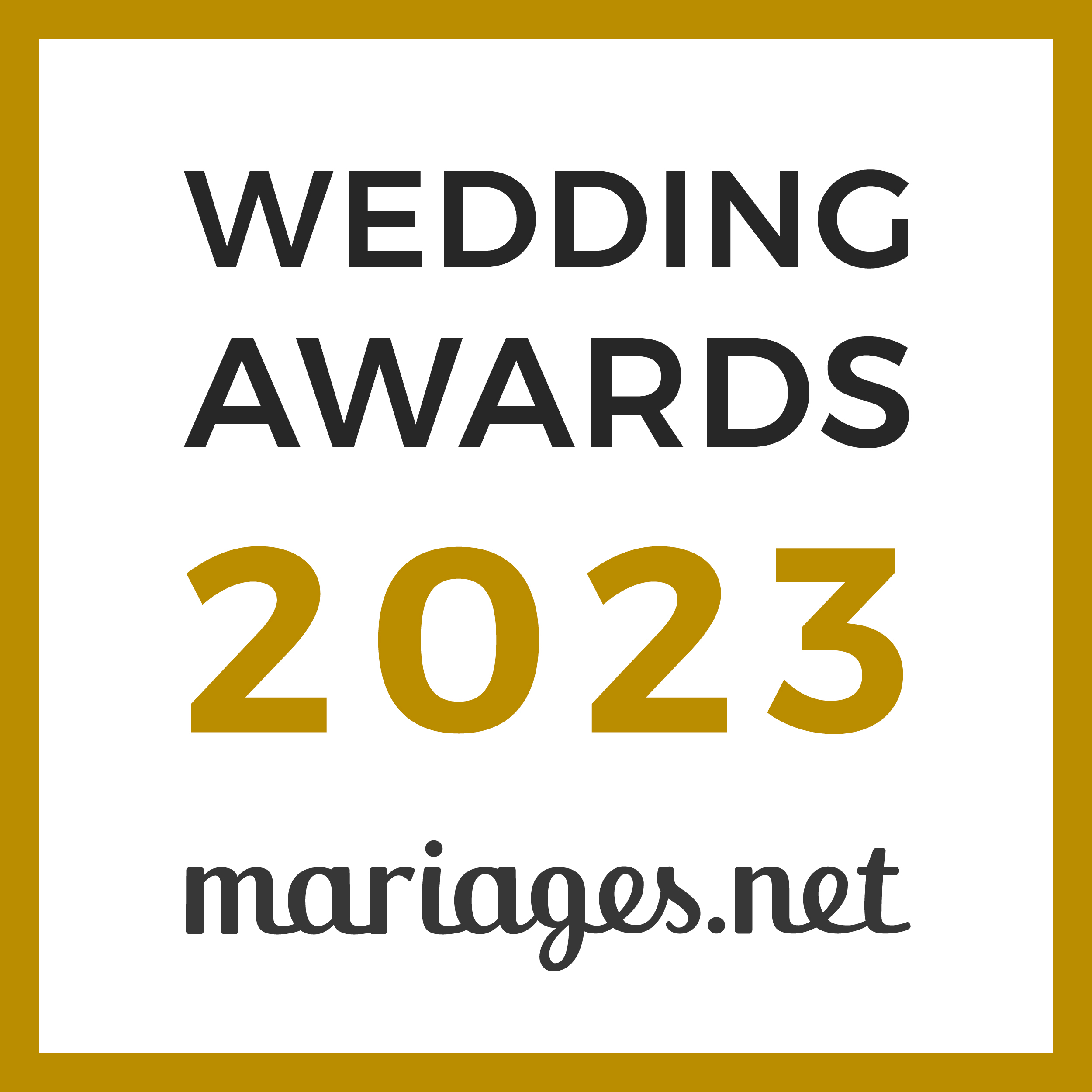 KO Films & Photos, gagnant Wedding Awards 2023 Mariages.net